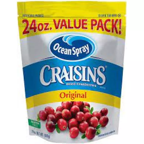 Ocean Spray Lb Soft and Moist Sweet Dried Crby Oc 25 Pound Each - 1 Per Case
