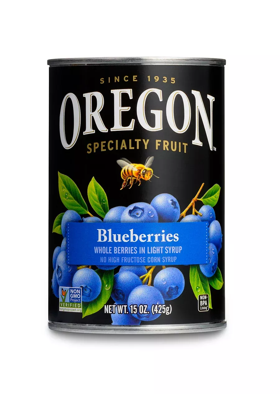 Oregon Fruit Products Blueberry 15 Ounce Size - 8 Per Case