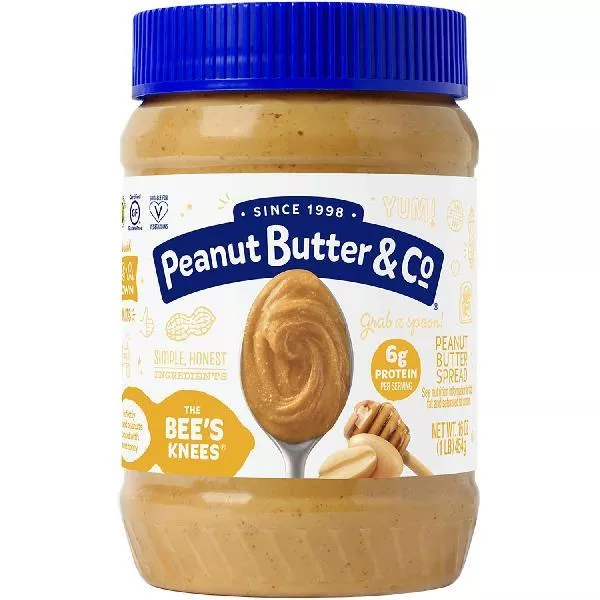 Peanut Butter & Co The Bee's Knees Peanut Butter X 16 Ounce Size - 6 Per Case
