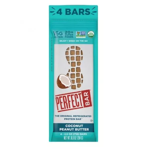 Perfect Bar Coconut Peanut Butter 10 Ounce Size - 4 Per Case
