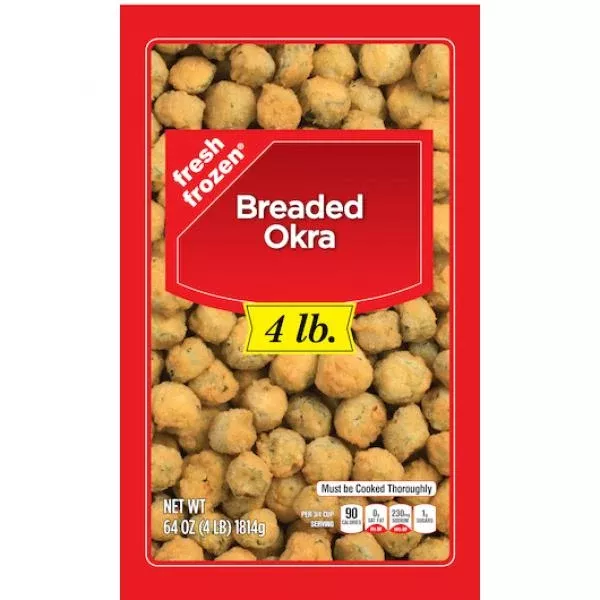 Pictsweet Breaded Okra 64 Ounce Size - 6 Per Case