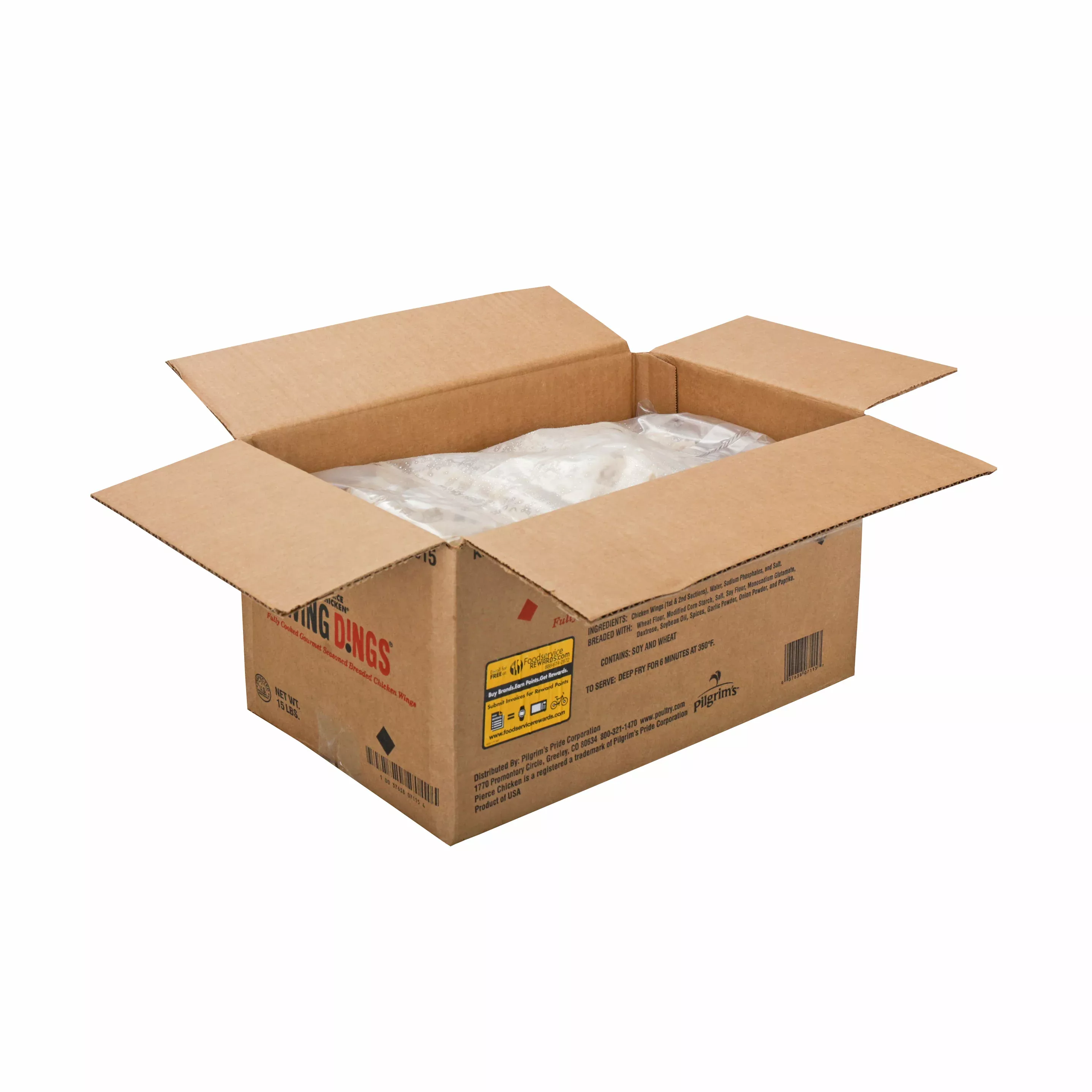 Pilgrims Pierce Chicken St & Nd Joint Large Gourmetchicken Wing 7.5 Pound Each - 2 Per Case