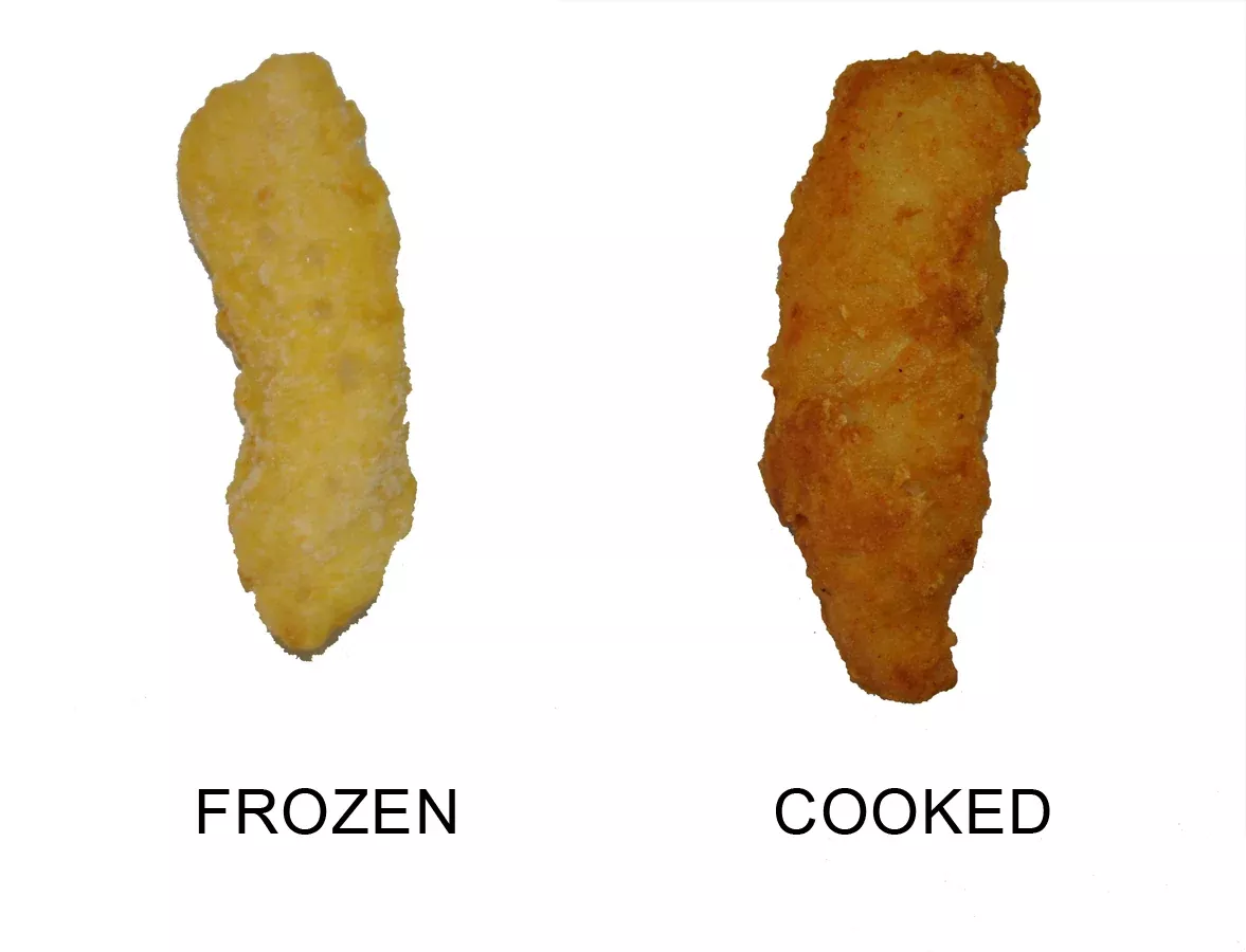 Pilgrims Pierce Chicken Tempura Battered Chicken Strips 5 Pound Each - 2 Per Case