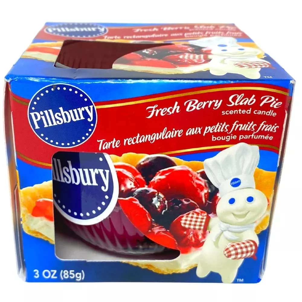 Pillsbury Scented Candle Fresh Berry Slab Pie