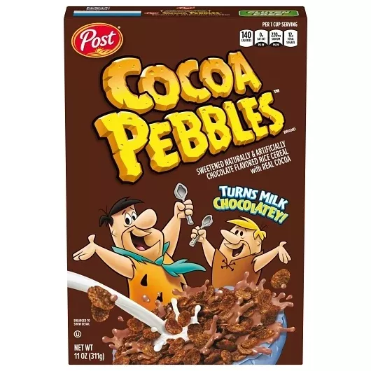 Post Consumer Brands Post Cocoa Pebbles 11 Ounce Size - 12 Per Case