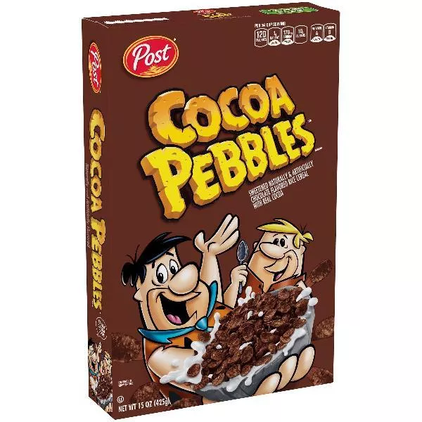 Post Consumer Brands Post Cocoa Pebbles 15 Ounce Size - 12 Per Case
