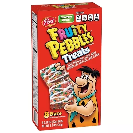 Post Consumer Brands Post Fruity Pebbles Treats 6.2 Ounce Size - 8 Per Case