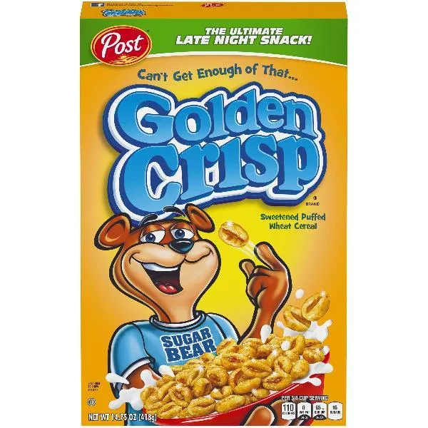 Post Consumer Brands Post Golden Crisp 14.75 Ounce Size - 12 Per Case