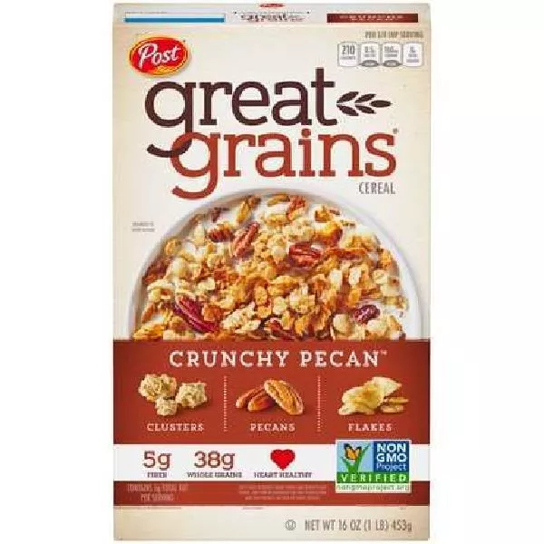 Post Consumer Brands Post Great Grains Cp 16 Ounce Size - 12 Per Case