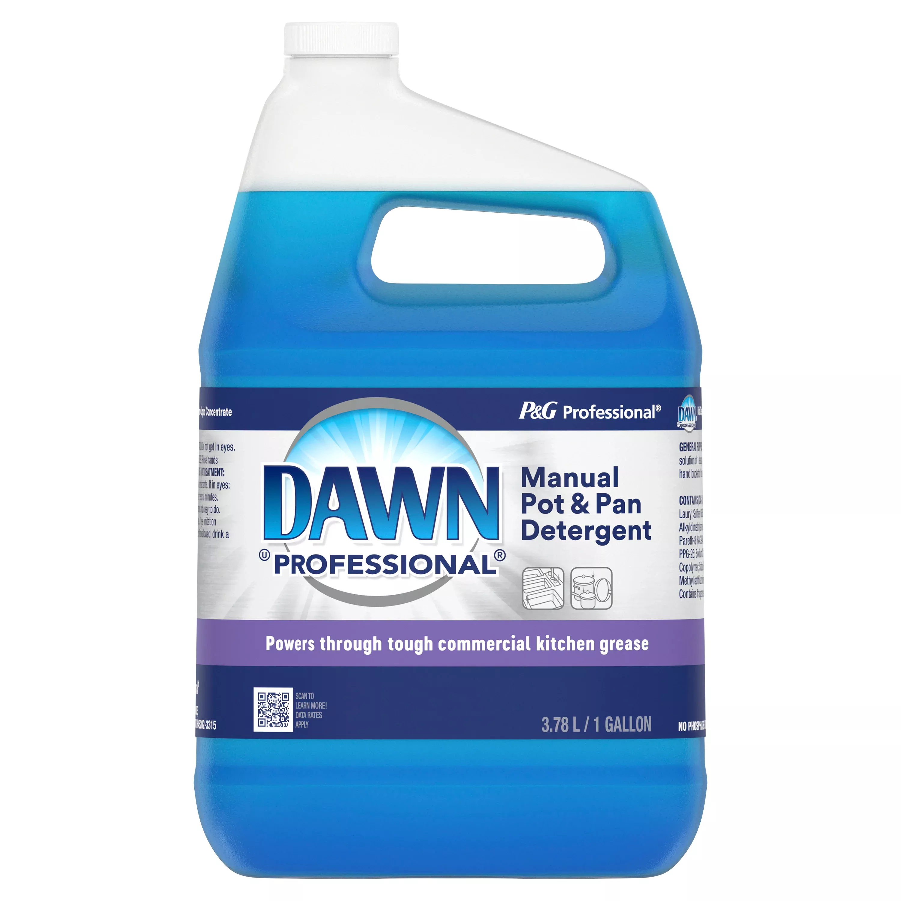 Procter & Gamble Non-foods Dawn Professional Manual Pot & Pan Detergentconcentrate 1-00 1/5 Gallon