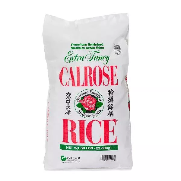 Producers Rice Mill Inc Rice Calrose Medium Grain 1-50 Pound Kosher 1-50 Pound