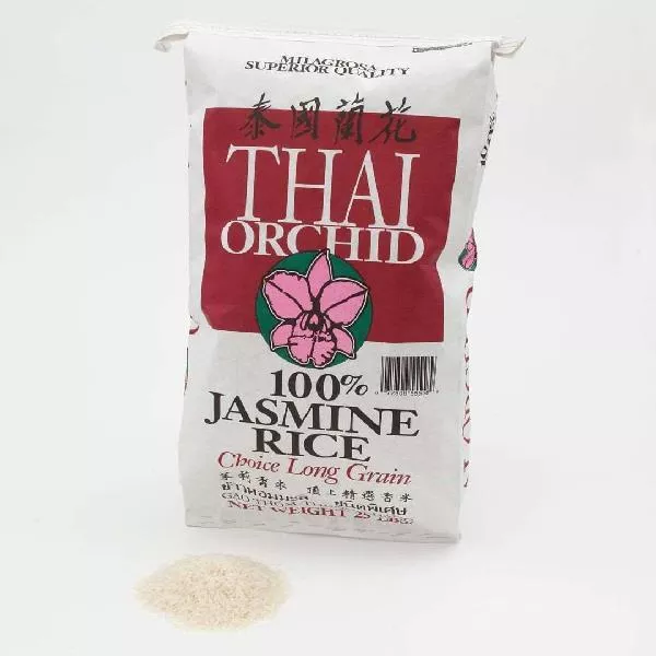Producers Rice Mill Thai Orchid Jasmine Rice, 25 Pound, 1 Per Case