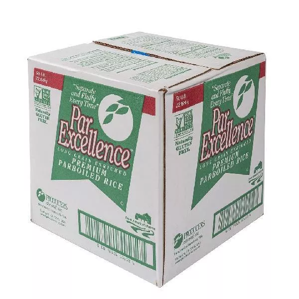 Producers Rice Parexcellence Rice Parboiled Box, 50 Pound, 1 Per Case