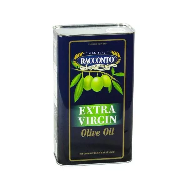Racconto Oil Extra Virgin Olive Tin 3 Liter - 4 Per Case