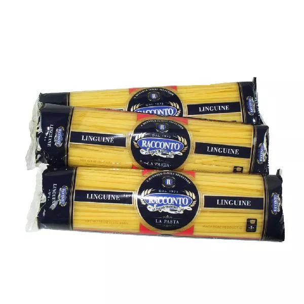 Racconto Pasta Wide Linguini 16 Ounce Size - 20 Per Case