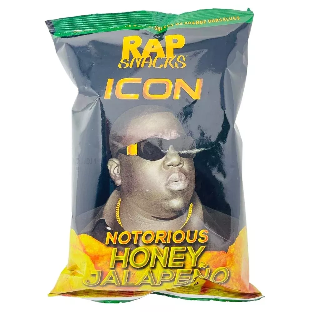 Rap Snacks Notorious B.I.G. Honey Jalapeno Chips - 2.5oz