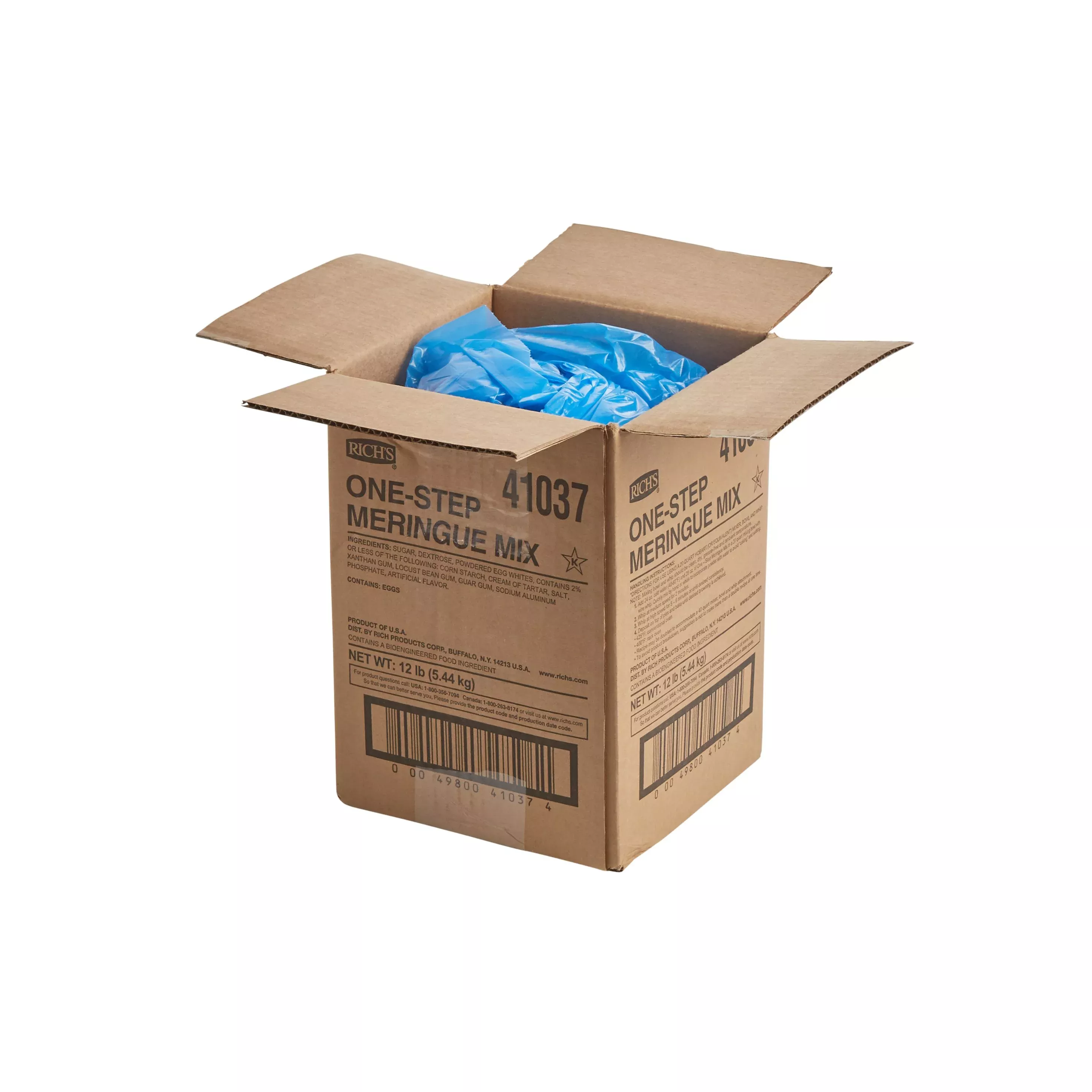 Rich Products Corporation One Step Meringue Mix 12 Pound Each - 1 Per Case