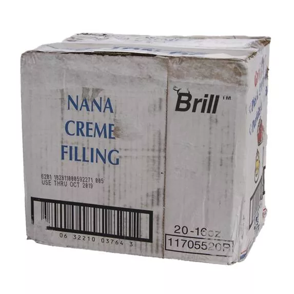 Rise Bakery Nana Creme Filling 1 Pound Each - 20 Per Case