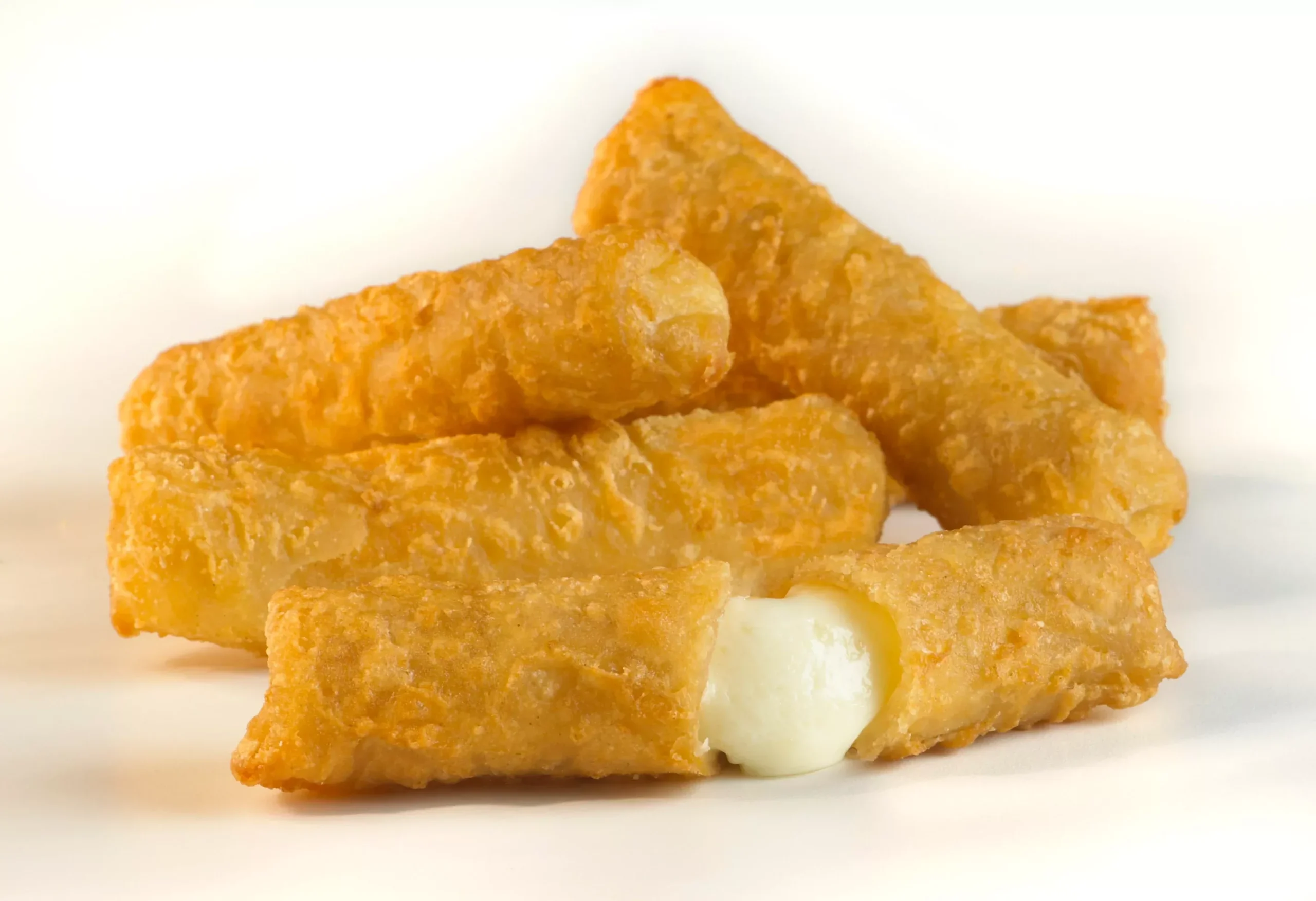 Riverside Foods Mini Mozzarella Egg Rolls Wrap 2 Pound Each - 6 Per Case