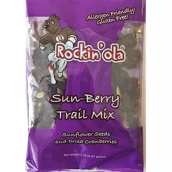Rockin'ola Sun Berry Trail Mix 61 Grams Each - 150 Per Case