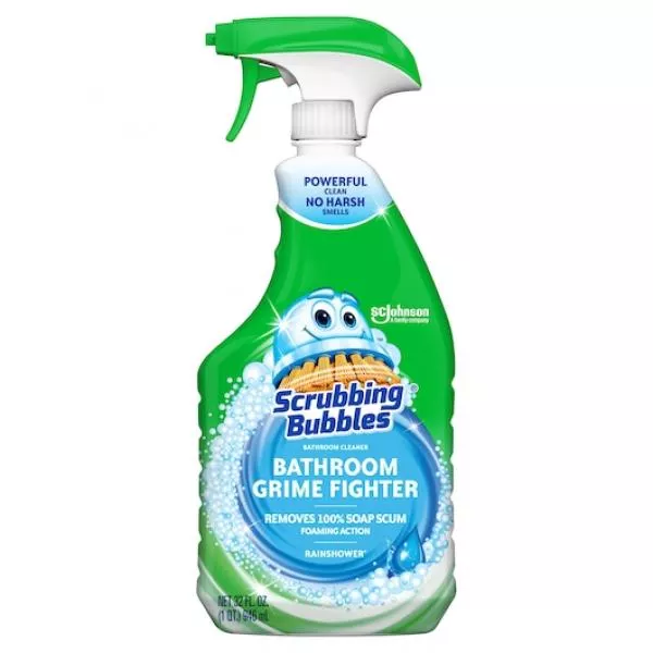 S.c. Johnson Consumer Scrubbing Bubbles Scrubbing Bubbles Bathroomgrime Fighter Trigger Rainshower 32 Ounce Size - 8 Per Case