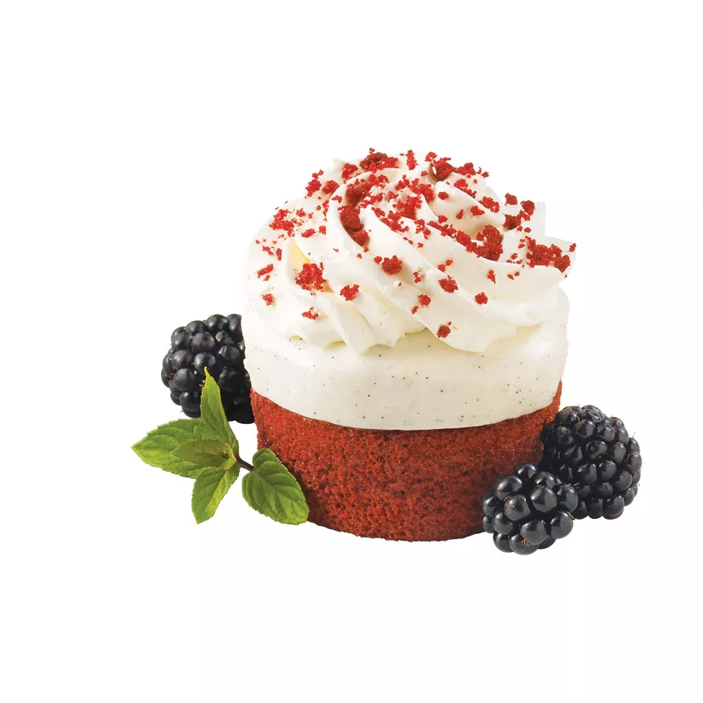 Sara Lee Bakery Bistro Collection Individual Red Velvet Layer Cake 0.156 Pound Each - 1 Per Case