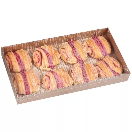 Sara Lee Bakery Chef Pierre Raspberry Large Danish, 4.75 Ounce, 2 Pound - 6 Per Case