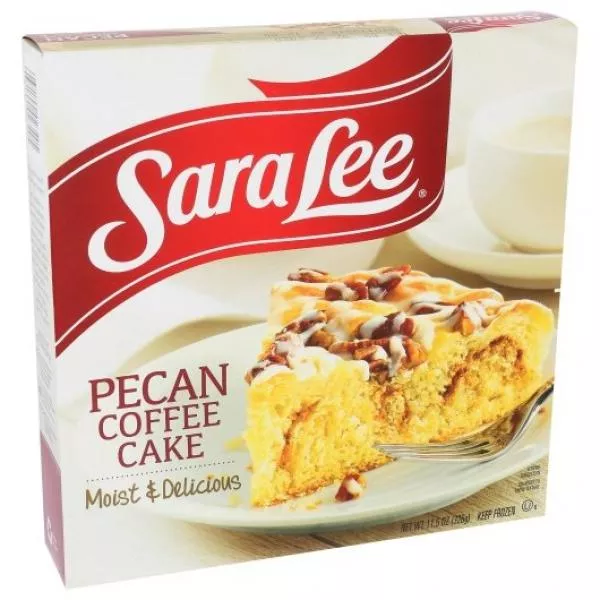 Sara Lee Bakery Sara Lee Cake Pecan Coffee 11.5 Ounce Size - 8 Per Case
