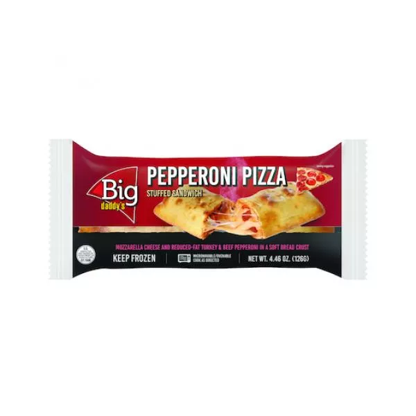Schwan's Sfs Big Daddy's Pepp Stuffed Sand Whole Grain Individually Wrapped Lbs 4.46 Ounce Size - 48 Per Case