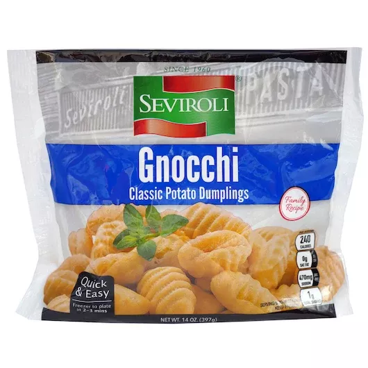 Seviroli Foods Pasta Gnocchi 14 Ounce Size - 12 Per Case