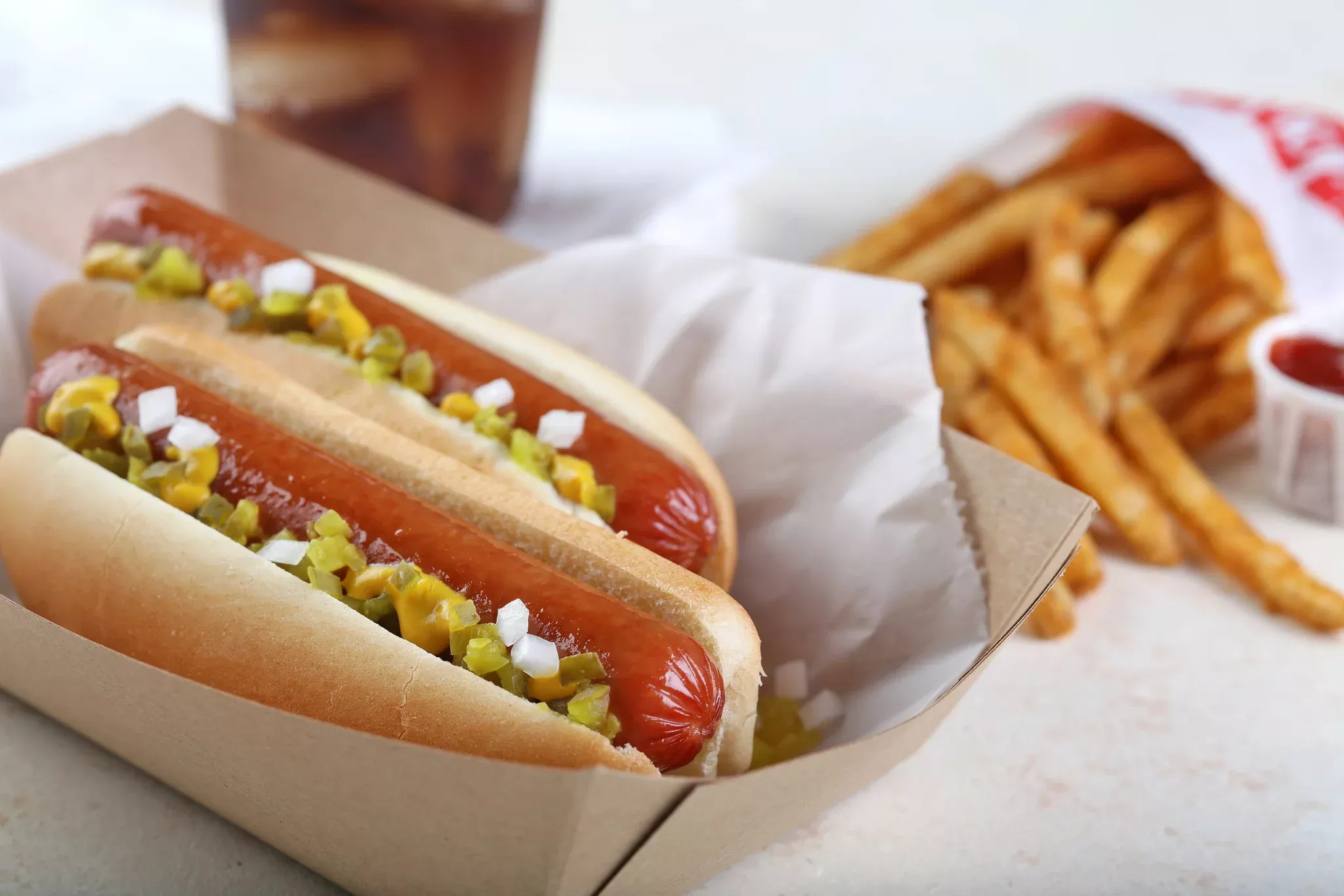 Smithfield Frozen Hot Dog Beef Gold Medal 5.02 Pound Each - 2 Per Case