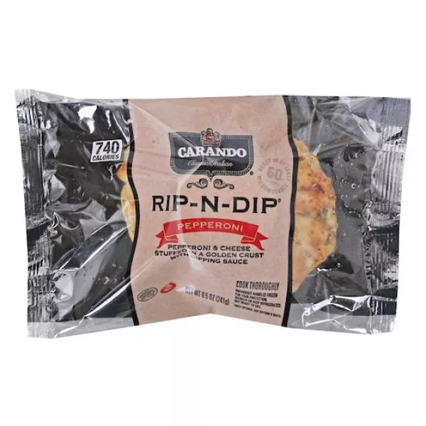 Smithfield Frozen Pizza Rip N Dip Pepperoni 8.5 Ounce Size - 12 Per Case