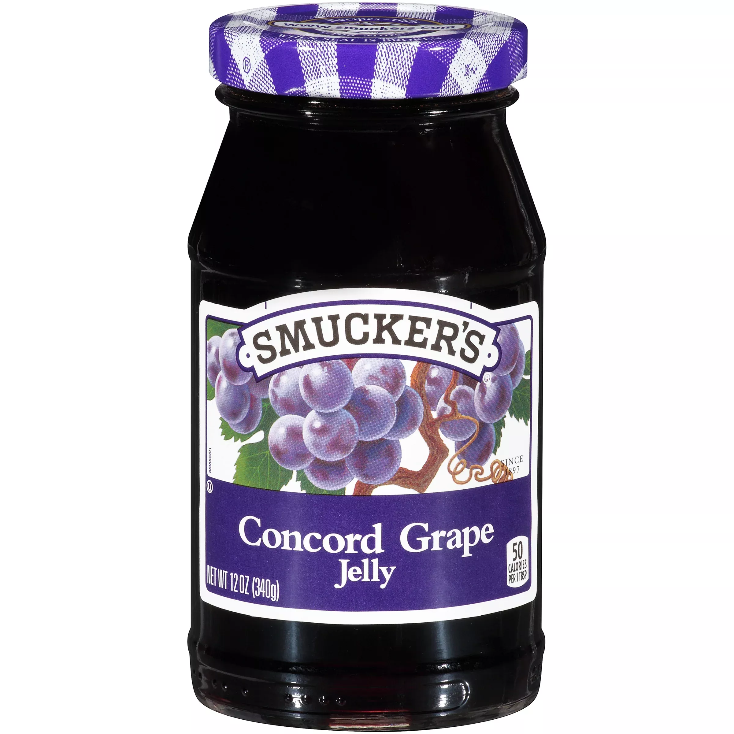 Smucker Food Grape Jelly 12 Ounce Size - 12 Per Case