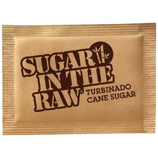 Smucker Food Sugar in The Raw 400 Count Packs - 3.96 Pound Per Case