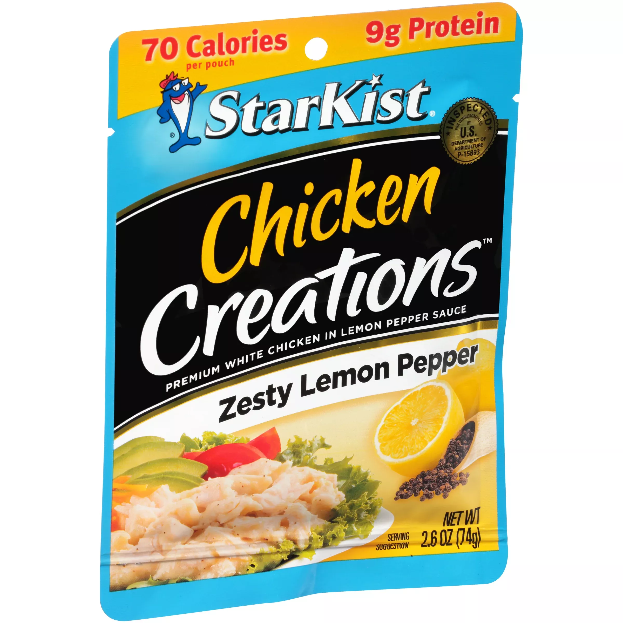 Starkist Tuna Starkist Lemon Pepper Chicken 2.6 Ounce Size - 12 Per Case