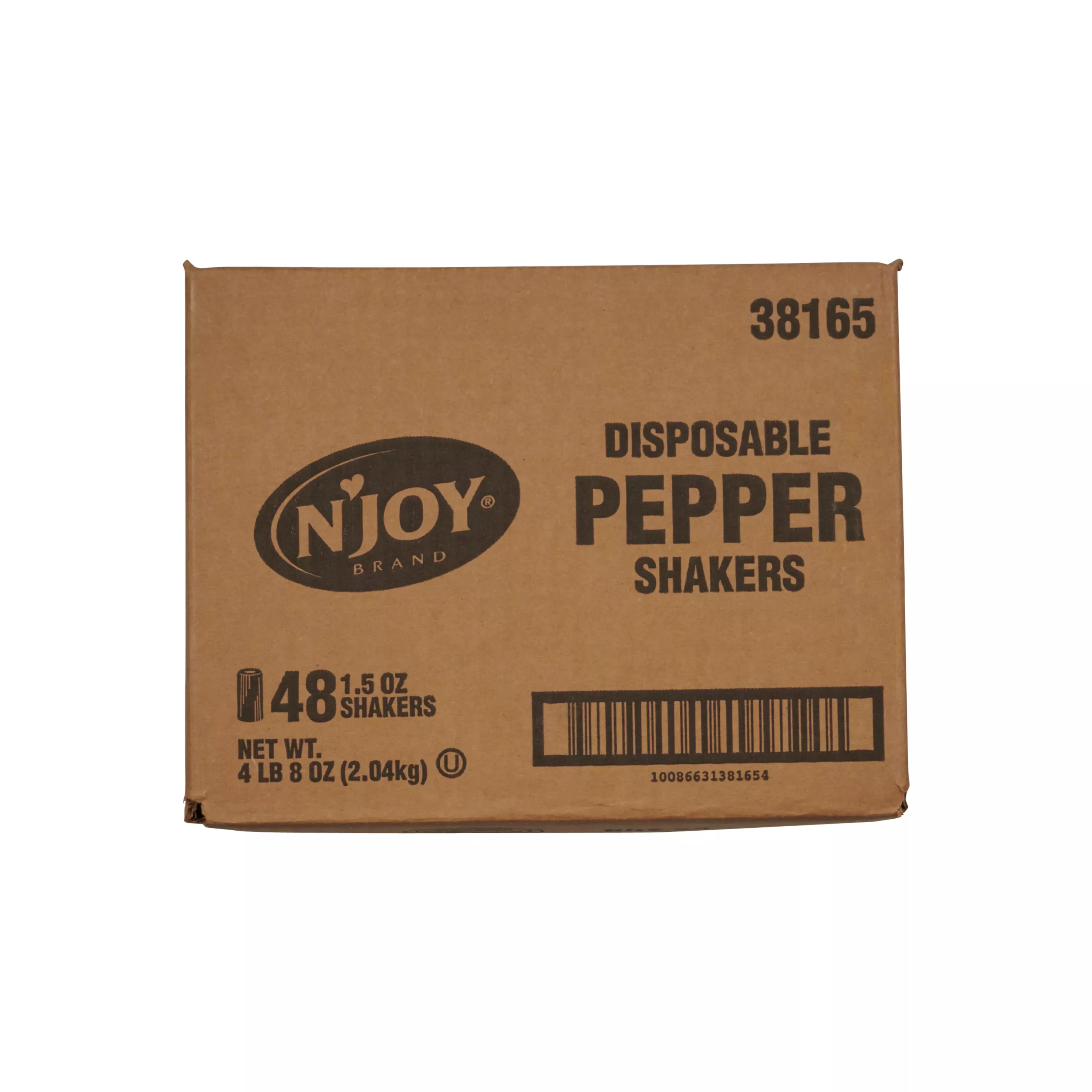 Sugar Foods N'joy Disposable Pepper Shaker 48 - 1.5 Ounce