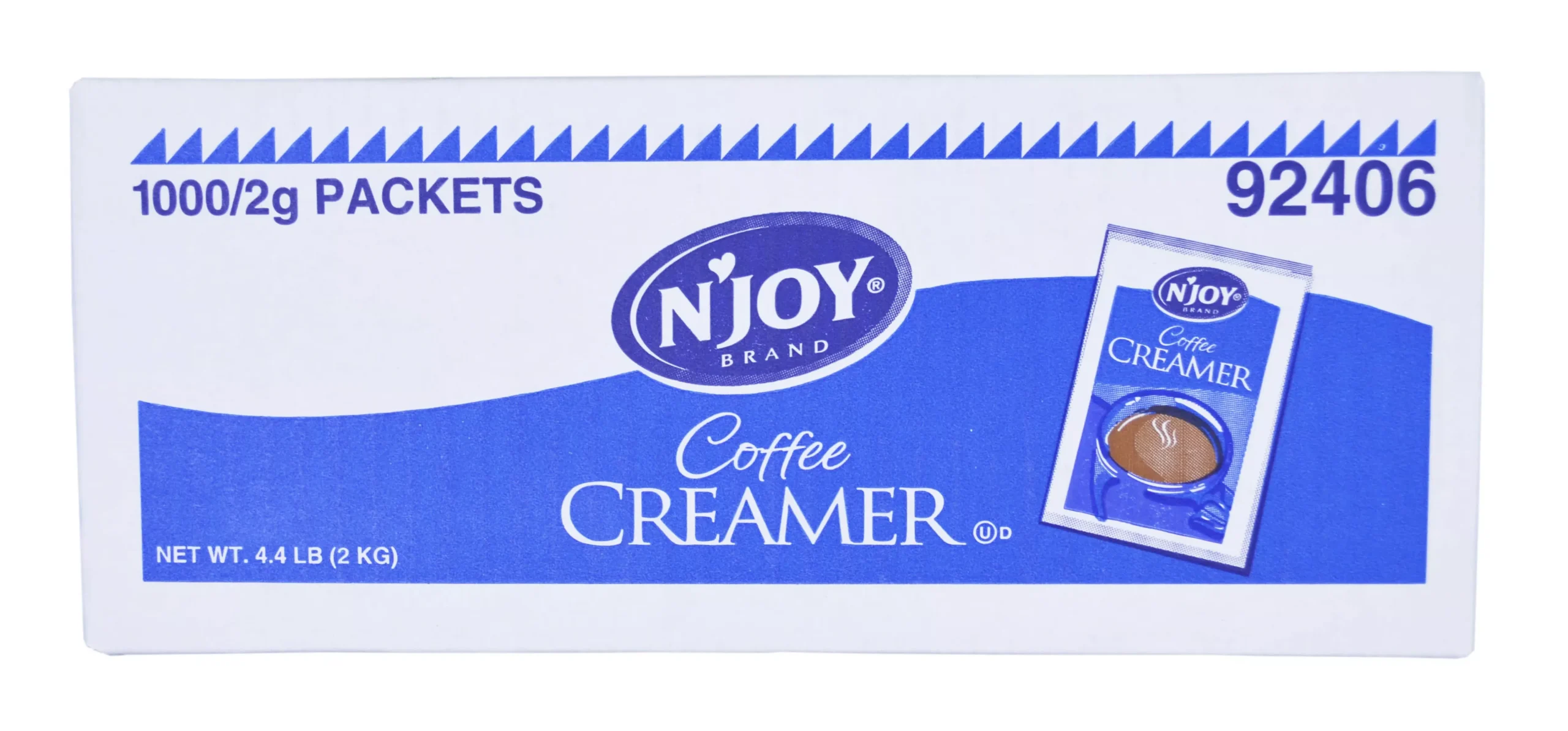 Sugar Foods N'joy Non Dairy Creamer Packets 2 Grams Each - 1000 Per Case
