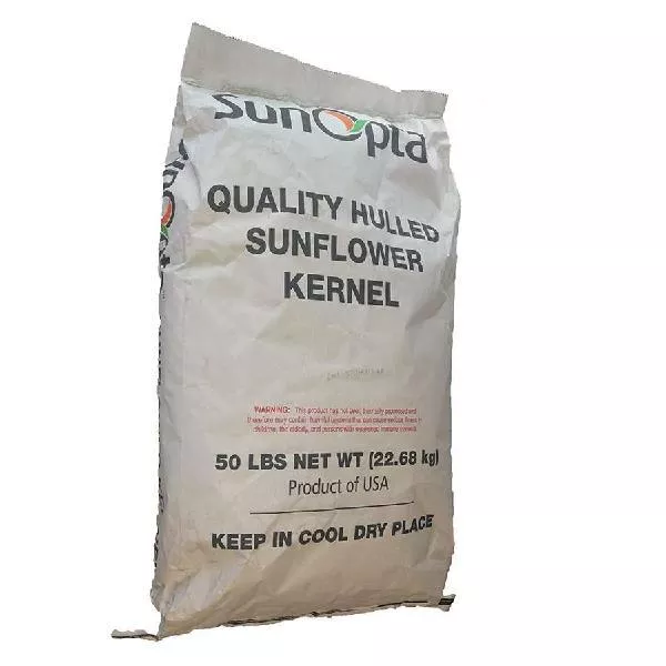 Sunopta Raw Sunflower Seed Dry Hulled Nut 50 Pound Each - 1 Per Case