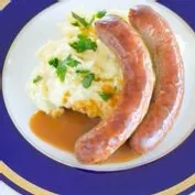 Syracuse Sausage Irish Style Banger Link 10 Pound Each - 1 Per Case
