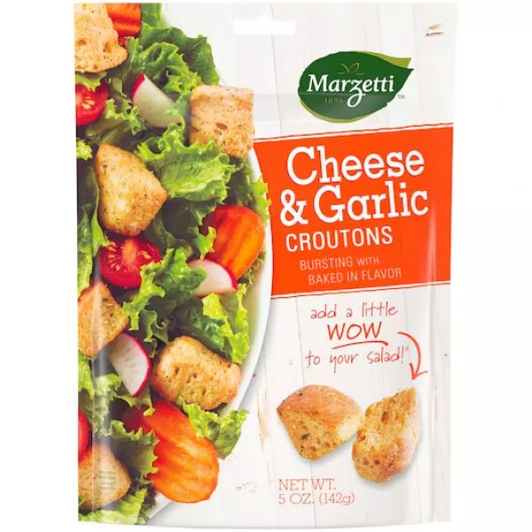 T. Marzetti Cheese & Garlic Croutons 5 Ounce Size - 12 Per Case