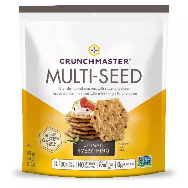 Th Foods Crunchmaster Multi Seed Ultimate Everything 4 Ounce Size - 12 Per Case