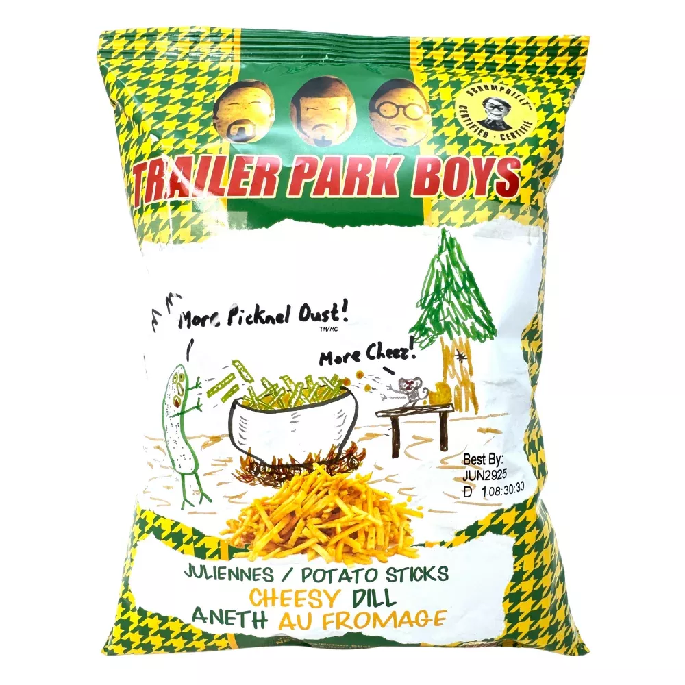 Trailer Park Boys Potato Sticks Cheesy Dill - 3.5oz