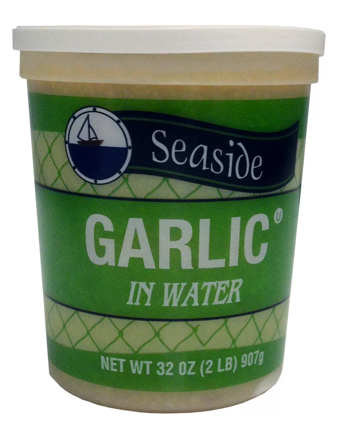 Tulkoff Seaside Garlic in Water 32 Ounce Size - 6 Per Case