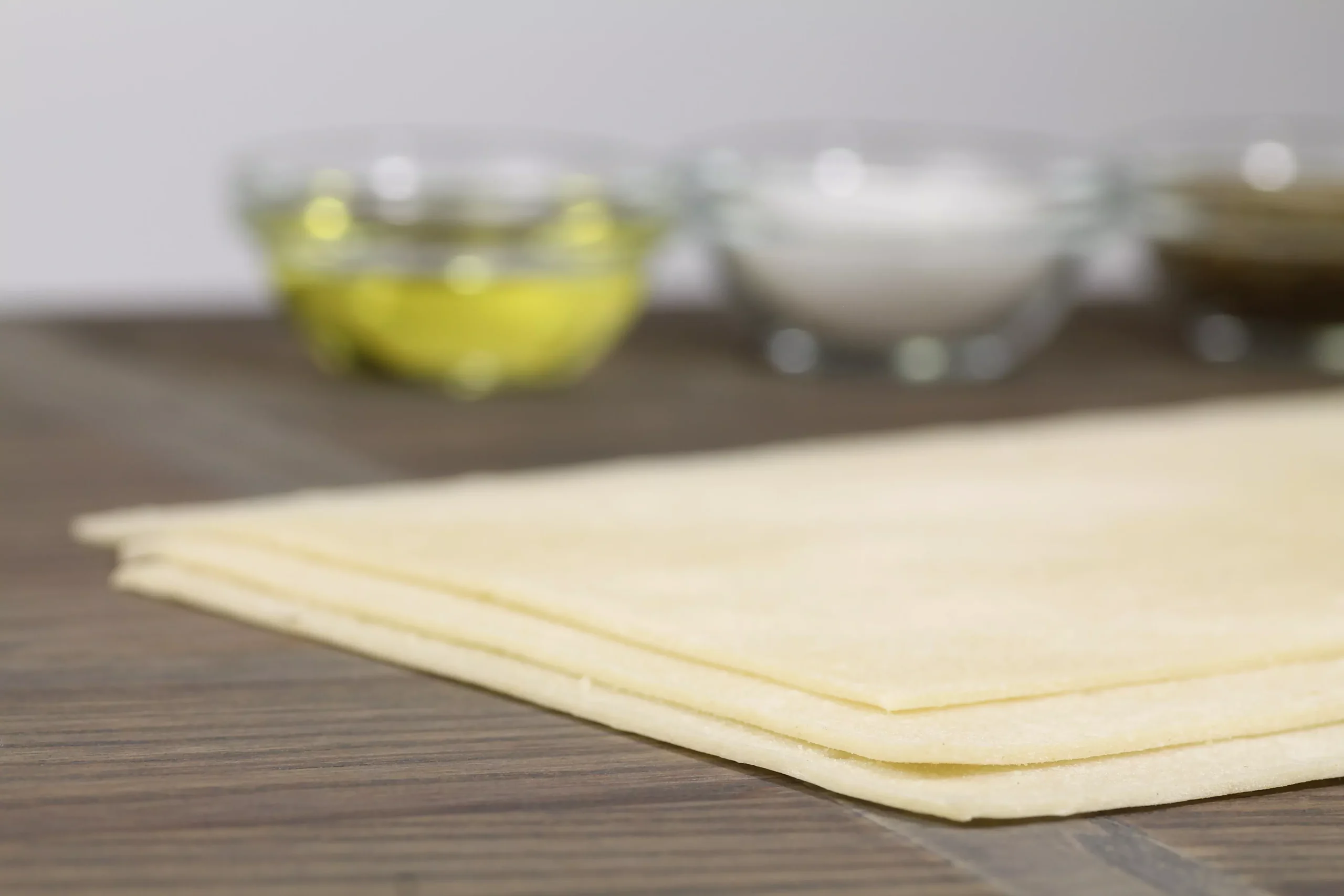 Ultra Thin 5 Inch Rectangle Flatbread Par Baked Thin Crust Best Selling Flatbread 4 Ounce Size - 100 Per Case