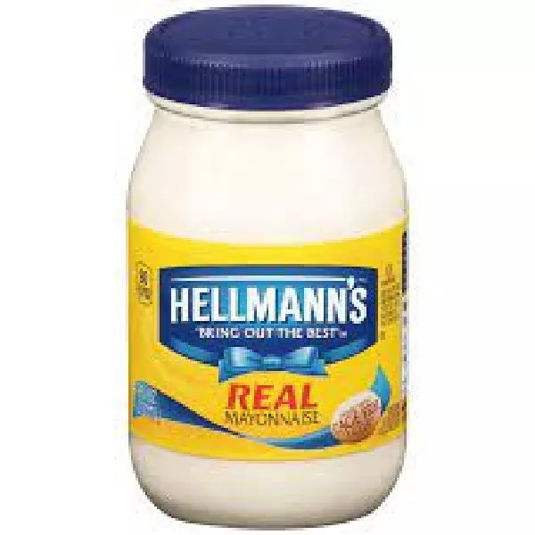 Unilever Retail - Hellmann's Mayonnaise Real 8 Fluid Ounce - 12 Per Case