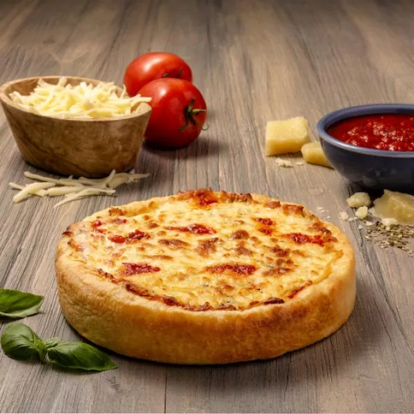 Uno Foods Inc 7 Inch Deep Dish Cheese Pizza 30 Each - 1 Per Case