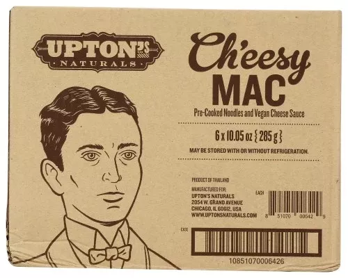 Upton Naturals Upton's Naturals Ch'eesy Macaroni 10.05 Ounce Size - 6 Per Case
