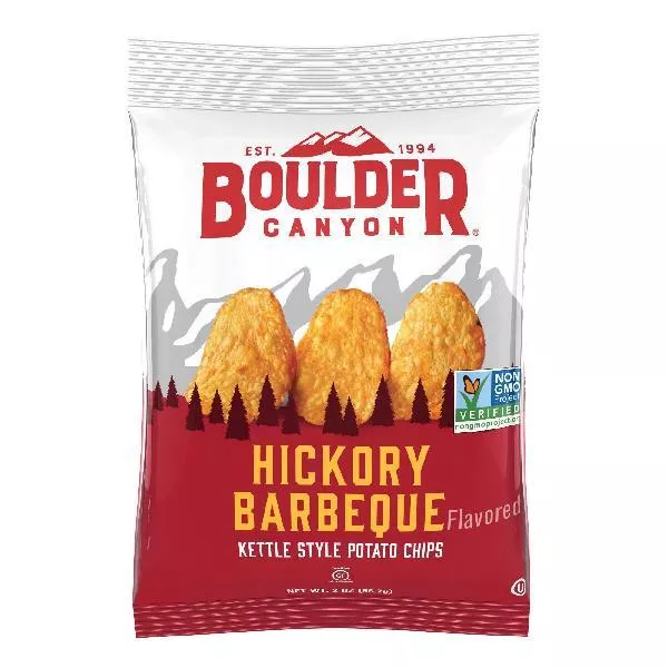Utz Quality Foods Boulder BBQ Chip 2 Ounce Size - 8 Per Case