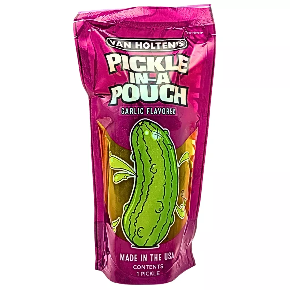 Van Holten's Pickle in-a Pouch Garlic Flavored
