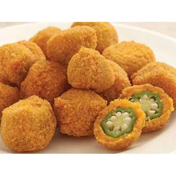 Vegetables - Frozen Commodity Breaded Okra 2 Pound Each - 12 Per Case